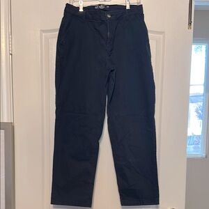 Hollister Men's Dark Blue Chinos